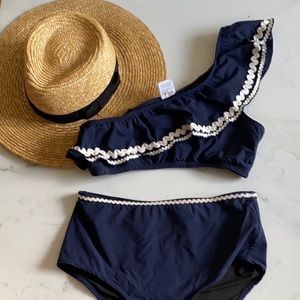 Jcrew swim top, size small